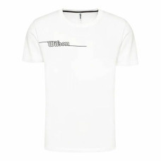 Camiseta Deportiva de Manga Corta Wilson Team II Teach Blanco