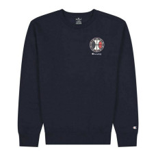 Sudadera sin Capucha Hombre Champion USA Azul oscuro