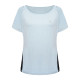 Camiseta de Manga Corta Mujer Dare 2b You're A Gem Azul claro