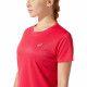 Camiseta de Manga Corta Mujer Asics Core Rojo Carmesí