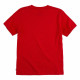 Child's Short Sleeve T-Shirt Levi's Batwing B Red