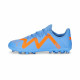 Childrens Football Boots Puma Future Play Mg Glimmer Blue Men