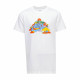 Child's Short Sleeve T-Shirt Nike Happy Cloud White