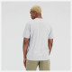 Camiseta de Manga Corta Hombre New Balance Essentials Gris