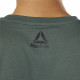 Men’s Short Sleeve T-Shirt Reebok Essentials  Green