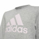 Sudadera sin Capucha Niña Adidas Essentials Gris