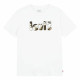 Camiseta Levi's Camo Poster Logo Bright 60732 Blanco