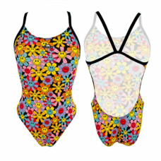 Bañador Mujer Turbo Turbo Teen Fun-Daisies  Negro