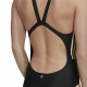 Women’s Bathing Costume Adidas 3S Mid  Black
