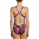 Women’s Bathing Costume Nike Fastback flora Purple