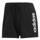 Pantalones Cortos Deportivos para Mujer Adidas Essentials Slim Negro