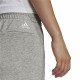 Pantalones Cortos Deportivos para Mujer Adidas Essentials Slim Logo Gris