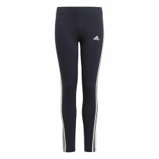 Sports Leggings for Children Adidas Essentials 3 Stripes Navy Blue