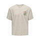 Men’s Short Sleeve T-Shirt Only & Sons Onsdisney Life Rlx Beige