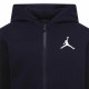 Conjunto Deportivo para Bebé Jordan Essentials Fleeze Box Negro Rojo