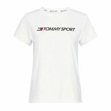 Camiseta de Manga Corta Hombre Tommy Hilfiger Logo Chest Blanco