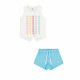 Children's Sports Outfit Champion White 2 Pieces