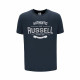 Men’s Short Sleeve T-Shirt Russell Athletic Ara Dark blue