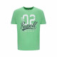 Camiseta de Manga Corta Hombre Russell Athletic Amt A30101 Verde Verde Claro