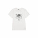 Camiseta Picture  DS Surf Cabin Natural Blanco