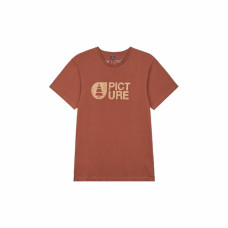 Camiseta Picture Basement Cork Marrón Rojo Oscuro