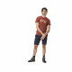 Camiseta Picture Basement Cork Marrón Rojo Oscuro