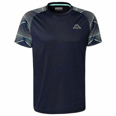 Camiseta de Manga Corta Hombre Kappa Eoste Graphik Azul marino