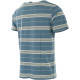 Camiseta Rip Curl Surf Revival Stripe Aguamarina Hombre