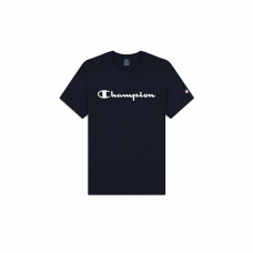 Camiseta de Manga Corta Hombre Champion Crewneck Azul