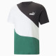 Camiseta Puma Power Cat Verde Hombre