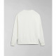 Men’s Sweatshirt without Hood Napapijri B-Aylmer C White
