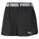 Pantalones Cortos Deportivos para Mujer Puma Train Strong Woven Negro