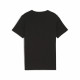 Camiseta de Manga Corta Infantil Puma Power Graphic Negro