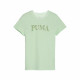 Camiseta de Manga Corta Infantil Puma Squad Verde limón