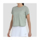 Camiseta de Manga Corta Mujer Bullpadel Batis  Azul