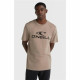 Camiseta de Manga Corta Hombre O'Neill Logo Marrón claro