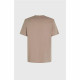 Camiseta de Manga Corta Hombre O'Neill Logo Marrón claro