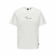 Camiseta de Manga Corta Hombre Only & Sons Onskye Reg Blanco