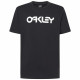 Men’s Short Sleeve T-Shirt Oakley LA Dodgers MLB Burger Black