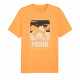 Camiseta de Manga Corta Hombre Puma Graphics Mountain e Clementine  Naranja