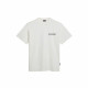 Camiseta de Manga Corta Hombre Napapijri S-Gouin Blanco