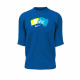 Camiseta de Manga Corta Hombre Nike Hydrogu Azul
