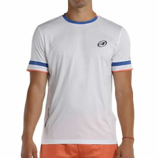 Camiseta de Manga Corta Hombre Bullpadel limar  Blanco