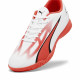 Zapatillas de Fútbol Sala para Adultos Puma Ultra Play It Blanco Rojo