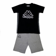 Children's Sports Outfit Kappa 8036K00067 Black 2 Pieces