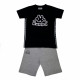 Conjunto Deportivo para Niños Kappa 8036K00067 Negro 2 Piezas