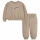 Conjunto Deportivo para Niños Nike Nsw Primary Play Marrón 2 Piezas