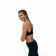 Top Deportivo de Mujer Black Limba Skyline Mesh Negro