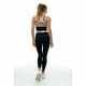 Top Deportivo de Mujer Black Limba Shadow  Blanco
