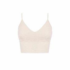 Top Deportivo de Mujer Black Limba Furina  Crema